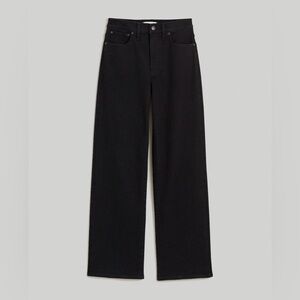 Madewell Black Flare & Wide Leg Jeans